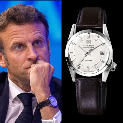 macron patek philippe|Watches of the World leaders .